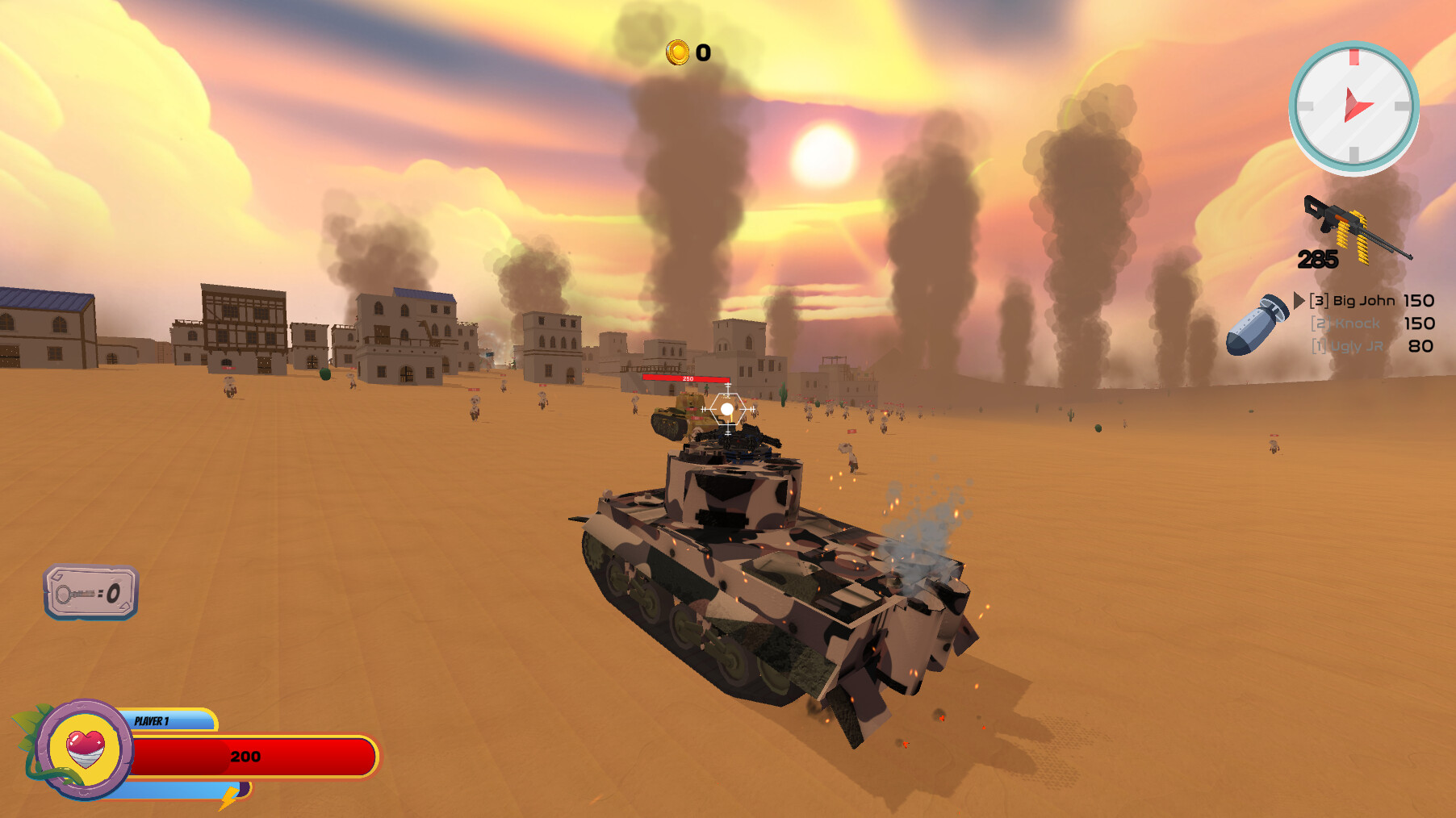 Bulletproof Tank Adventure screenshot 4